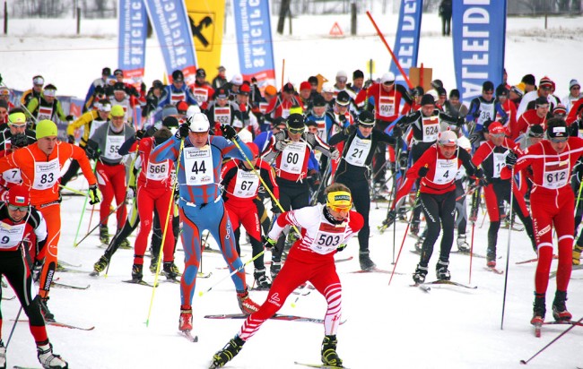 Start Skimarathon Saalfelden