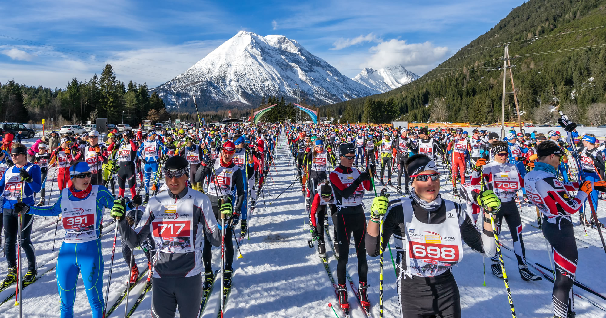 Ganghoferlauf Leutasch, Austria Loppet